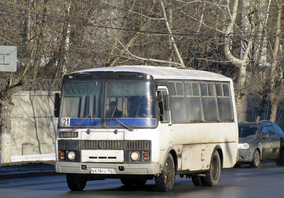 Нижегородская область, ПАЗ-32054 № В 618 РЕ 152