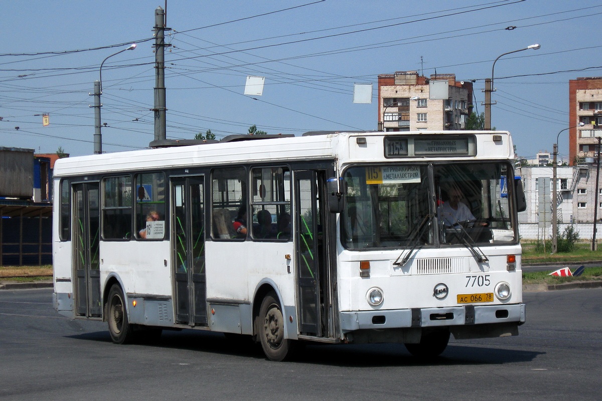 Санкт-Петербург, ЛиАЗ-5256.25 № 7705