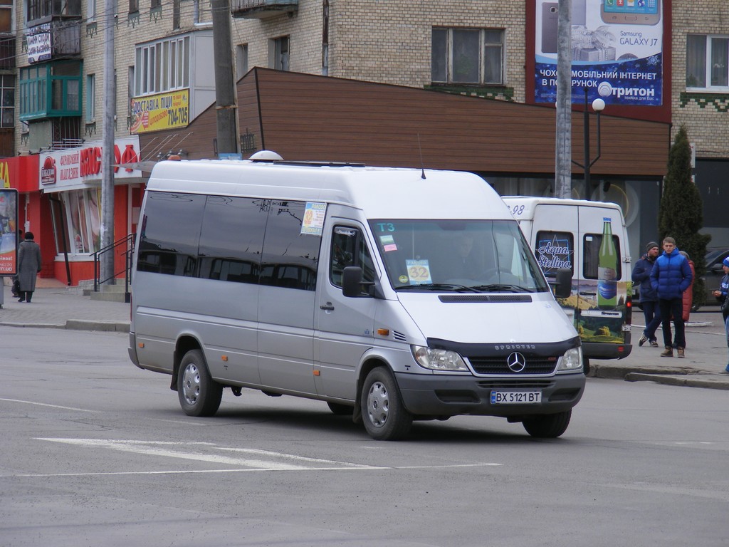 Hmelnickaya region, Mercedes-Benz Sprinter W903 313CDI # BX 5121 BT