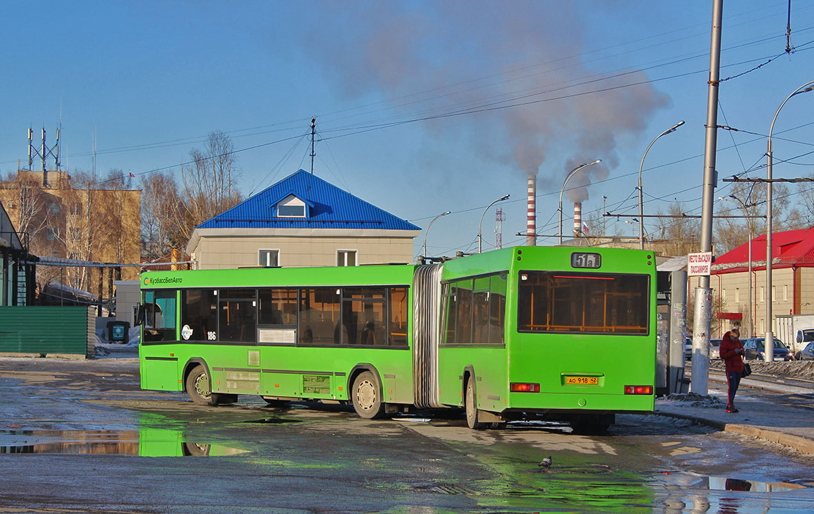 Кемеровская область - Кузбасс, МАЗ-105.465 № 186