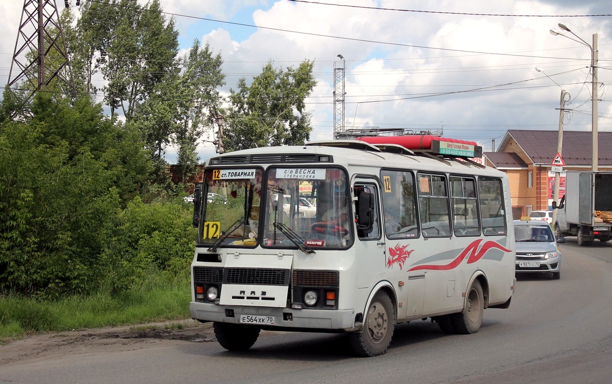 Томская область, ПАЗ-32054 № Е 564 ХК 70