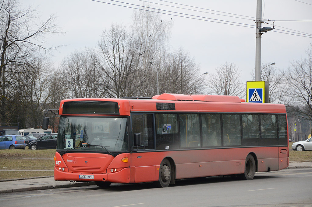 Литва, Scania OmniCity II № 867