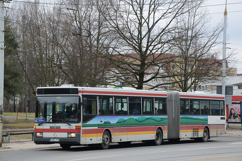 Литва, Mercedes-Benz O405G № 603