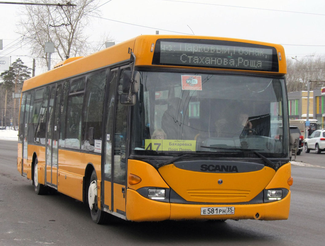 Пермский край, Scania OmniLink I № Е 581 РН 35
