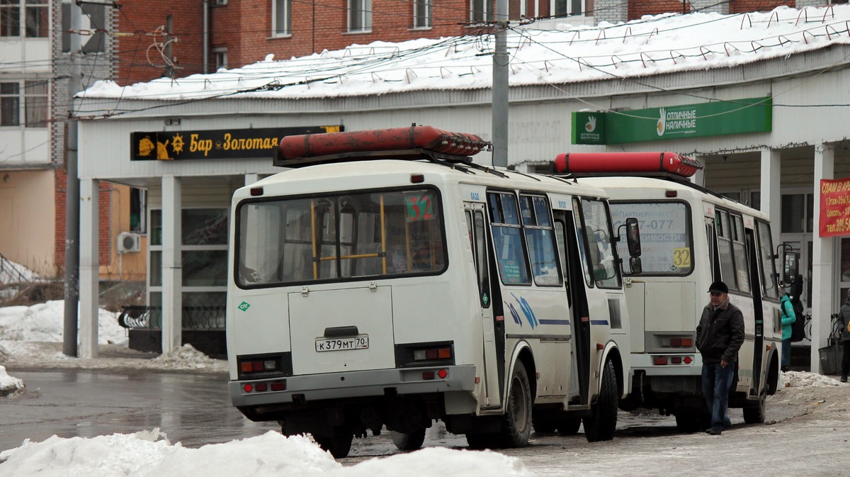 Томская область, ПАЗ-32054 № К 379 МТ 70