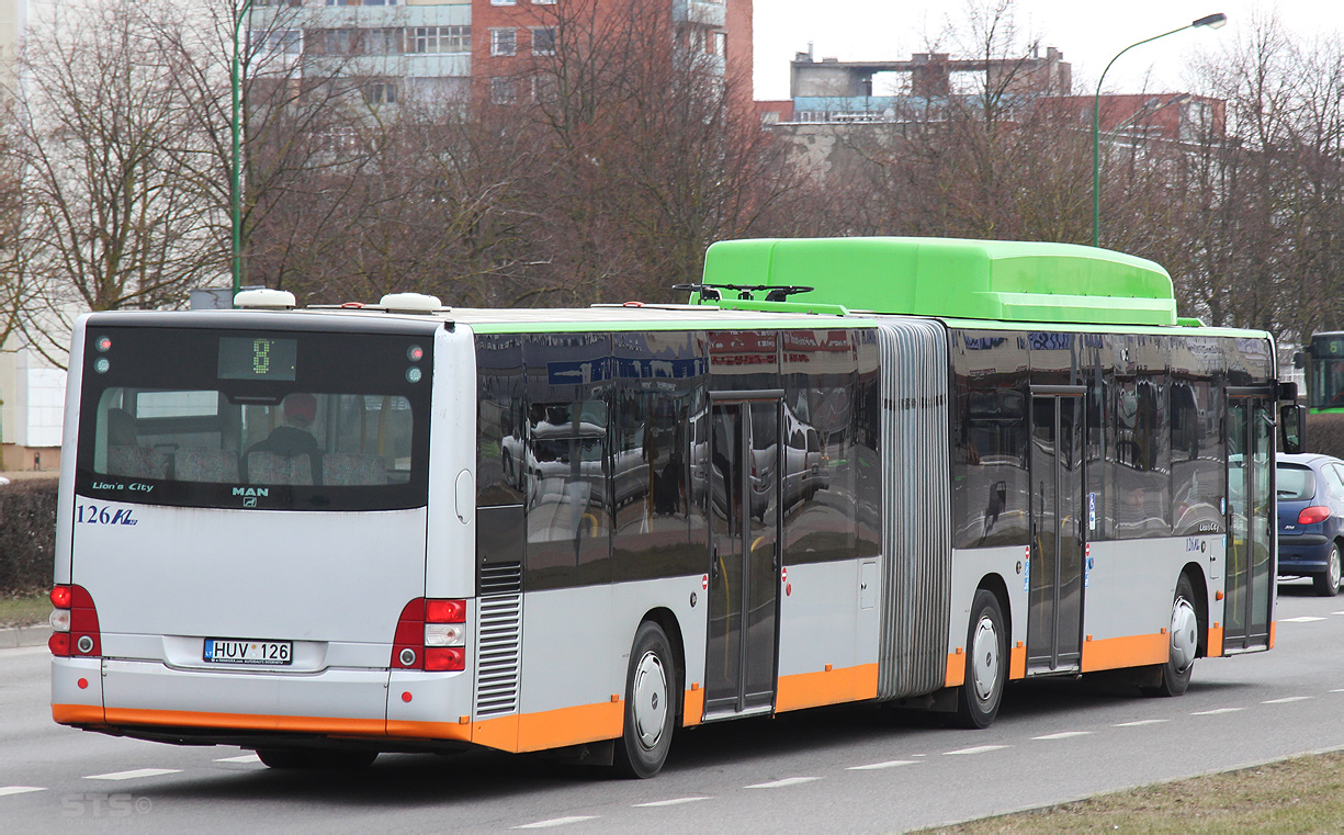 Литва, MAN A23 Lion's City G NG313 CNG № 126