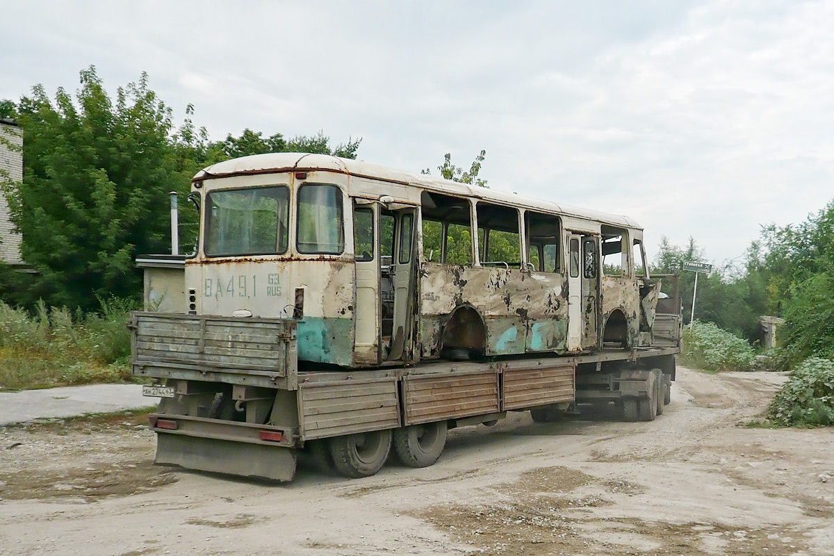 Samara region, LiAZ-677M № ВА 491 63