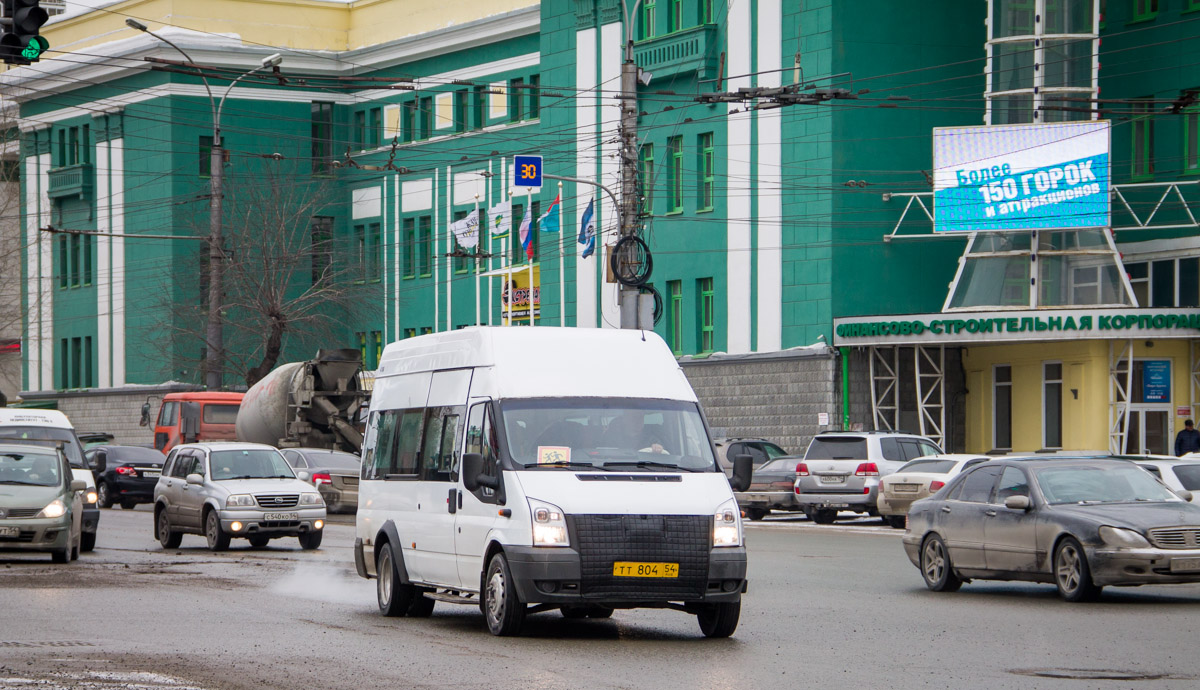 Новосибирская область, Нижегородец-222702 (Ford Transit) № ТТ 804 54