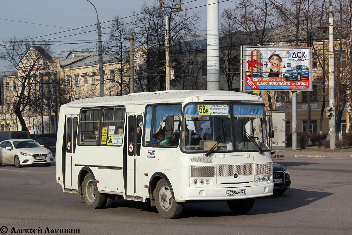 Воронежская область, ПАЗ-32054 № Х 788 АМ 136