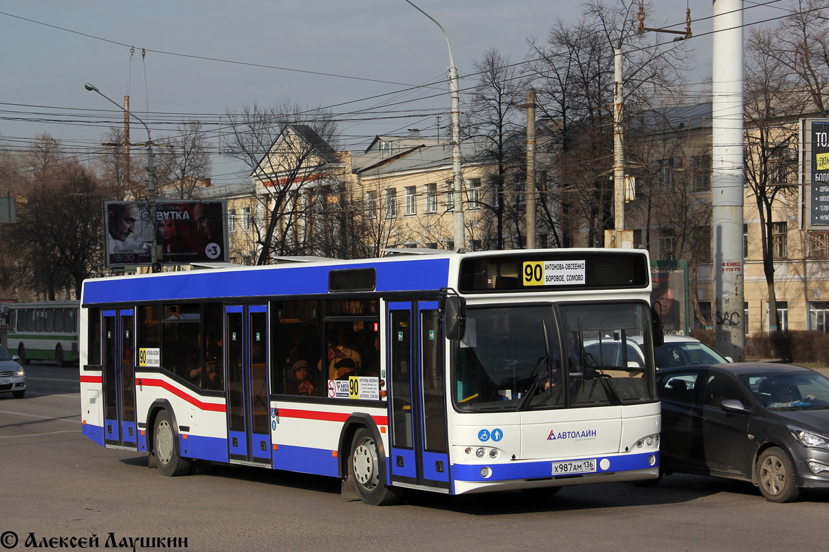 Воронежская область, МАЗ-103.485 № Х 987 АМ 136