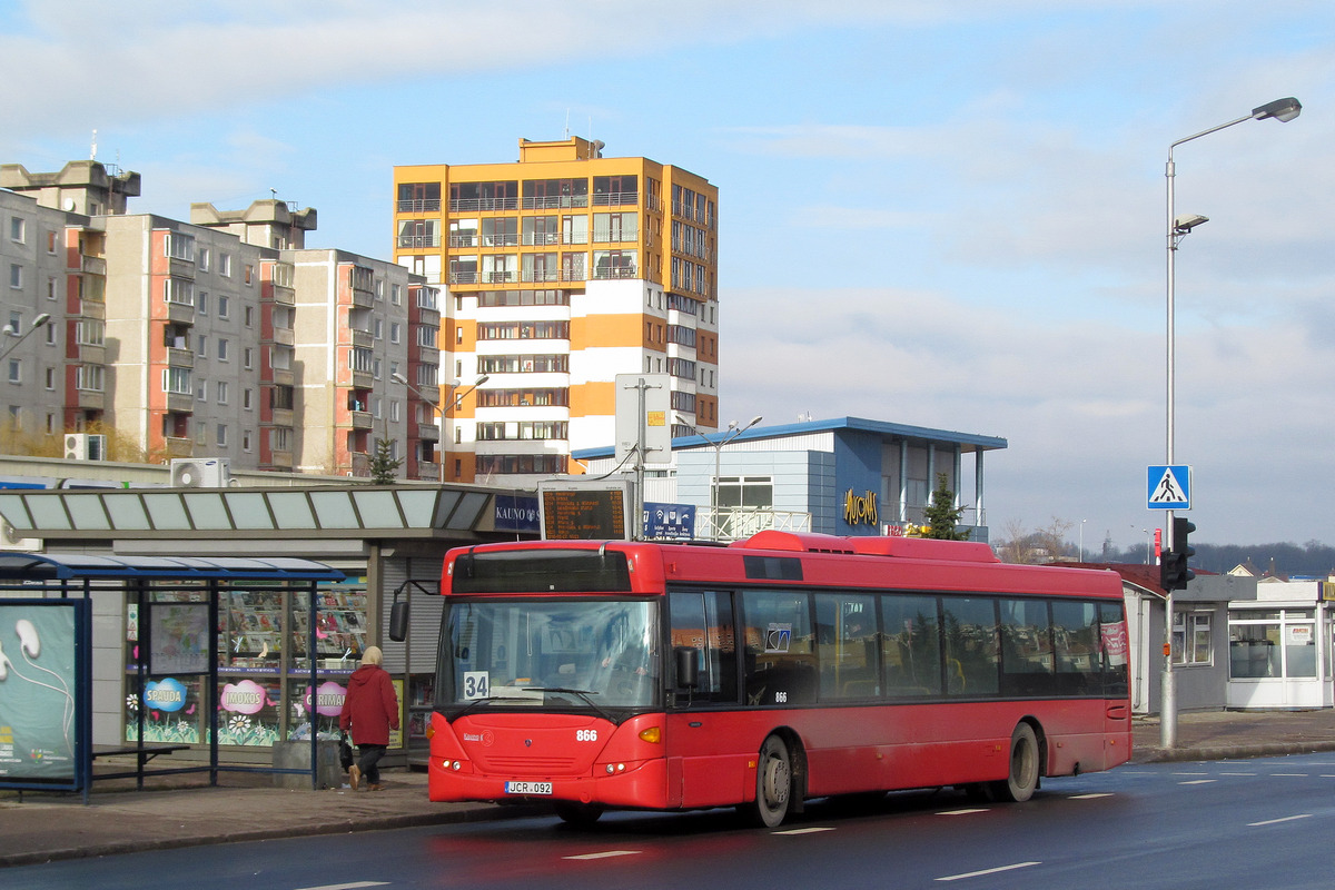 Литва, Scania OmniCity II № 866