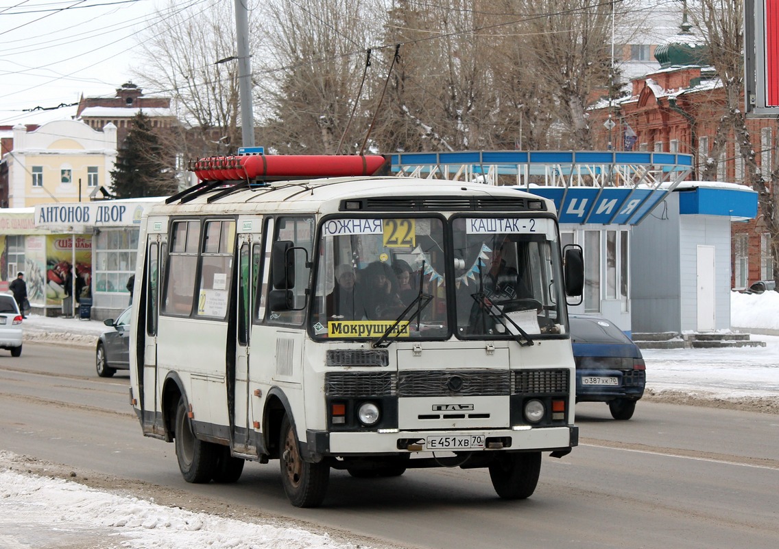 Томская область, ПАЗ-32054 № Е 451 ХВ 70