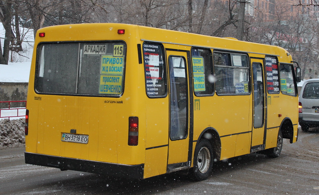 Одесская область, Богдан А091 № BH 5218 EO