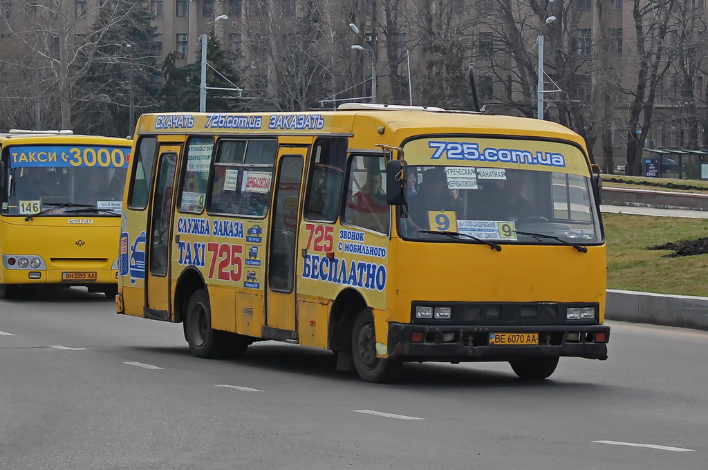 Одесская область, Богдан А091 № BE 6070 AA