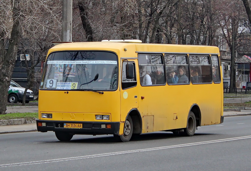 Одесская область, Богдан А091 № BH 3534 AA