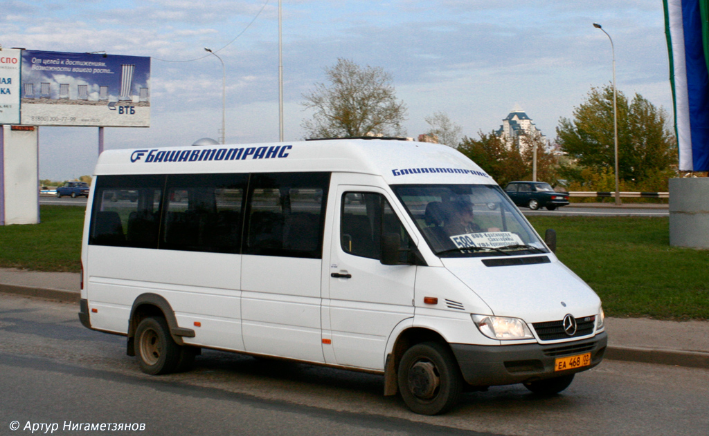 Башкортостан, 904.663 (Mercedes-Benz Sprinter 413CDI) № ЕА 468 02