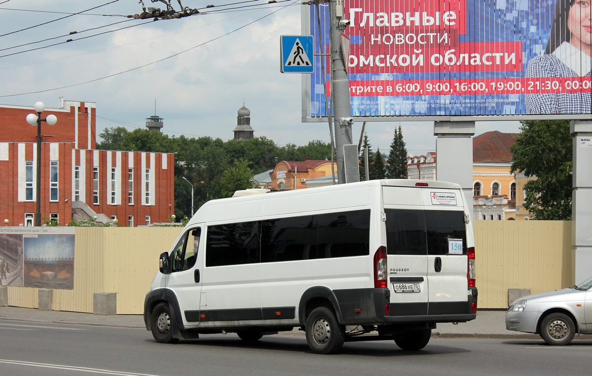 Томская область, Нижегородец-2227SK (Peugeot Boxer) № О 686 ХЕ 70