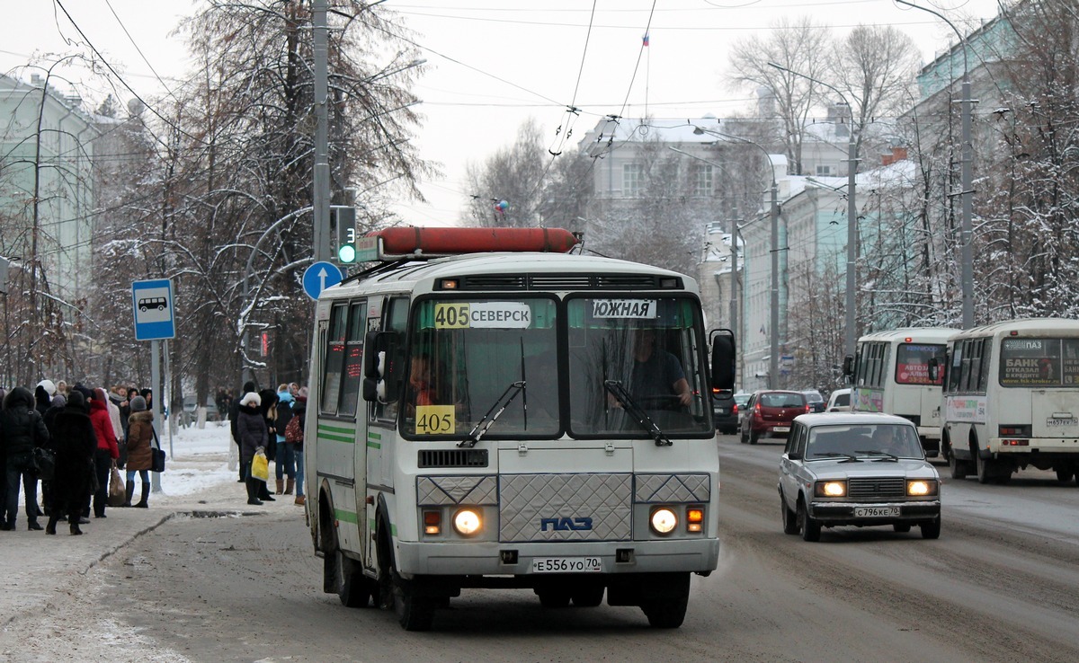 Томская область, ПАЗ-32054 № Е 556 УО 70