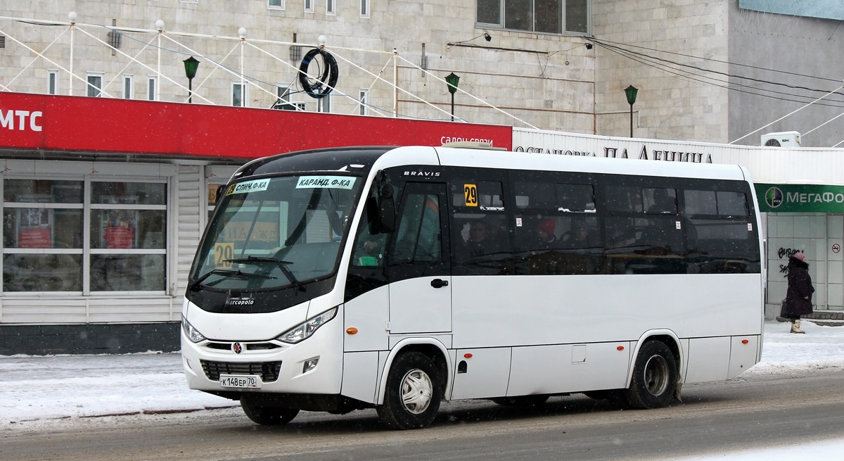 Томская область, Marcopolo Bravis 3297-20-01 № К 148 ЕР 70