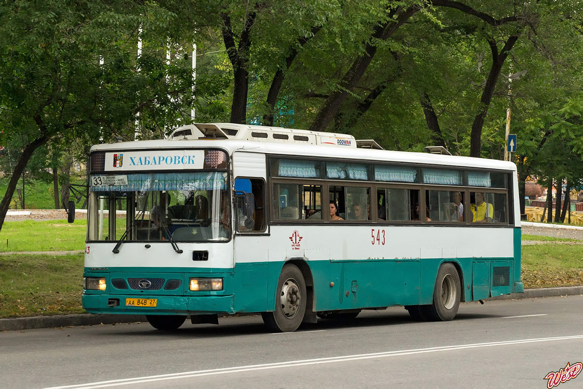 Хабаровский край, Daewoo BS106 Royal City (Busan) № 543