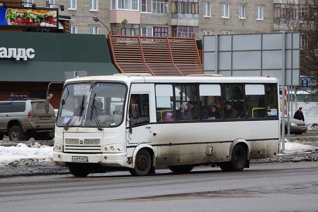 Ярославская область, ПАЗ-320412-03 № А 669 ОМ 76