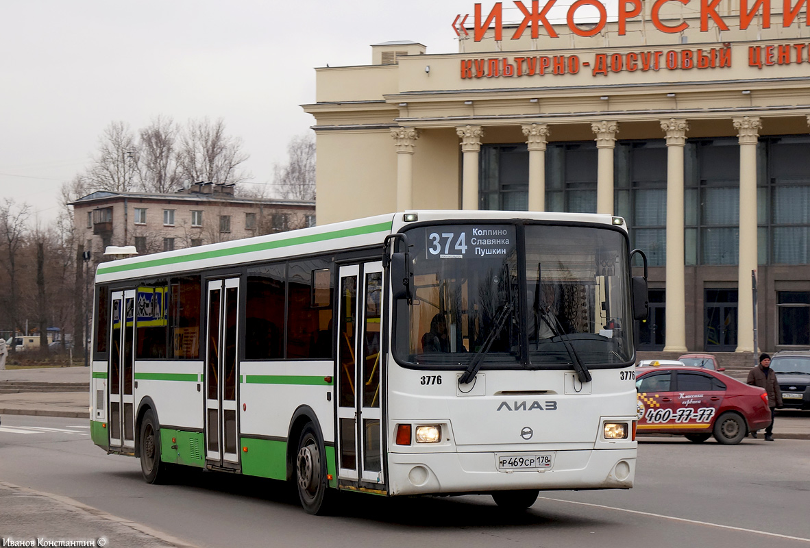 Санкт-Петербург, ЛиАЗ-5293.60 № 3776