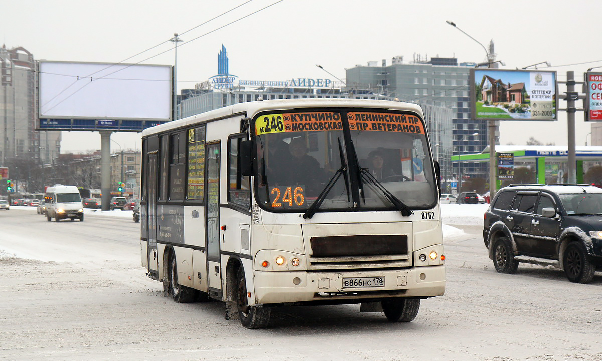 Санкт-Петербург, ПАЗ-320402-05 № 8752