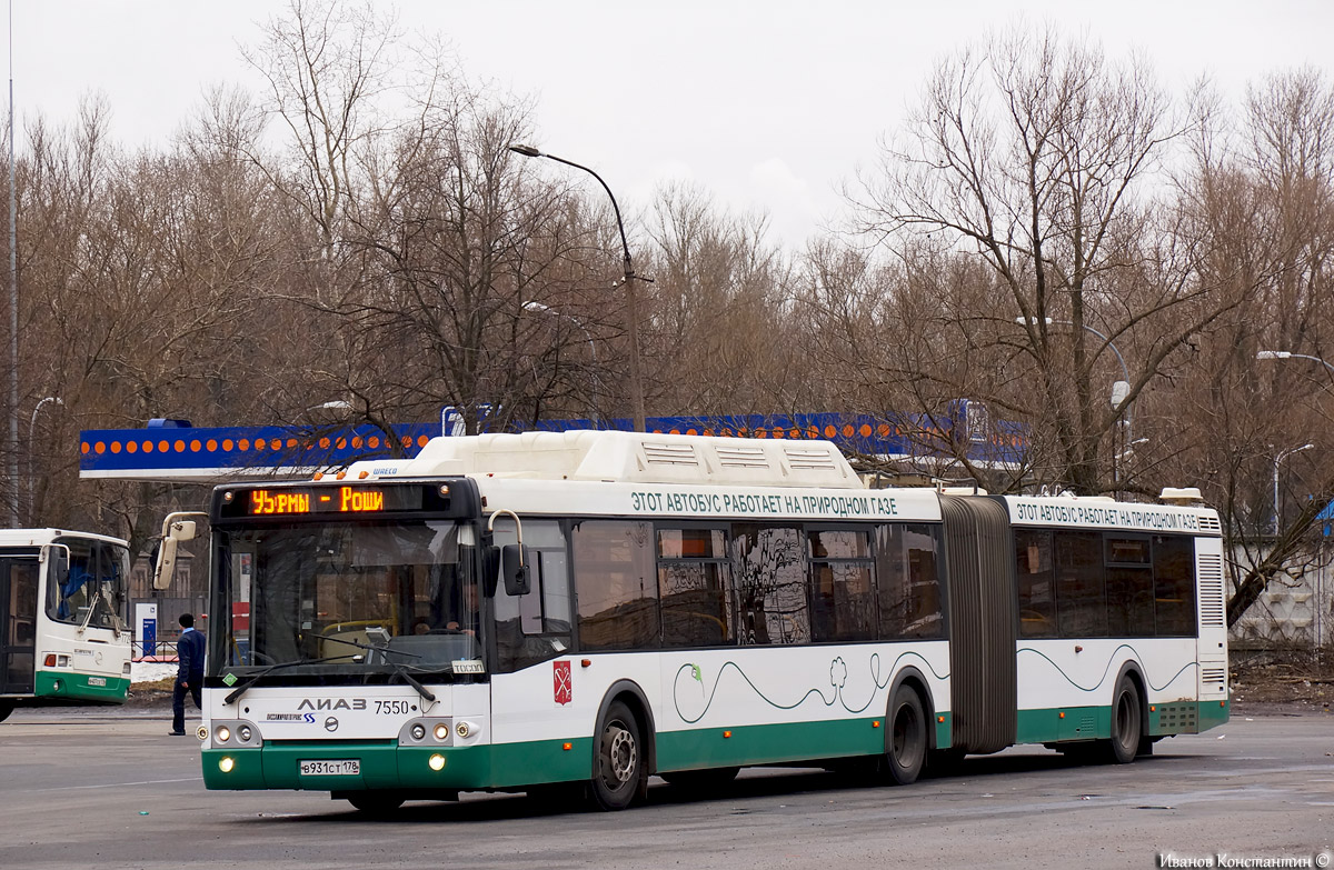 Санкт-Петербург, ЛиАЗ-6213.71 № 7550