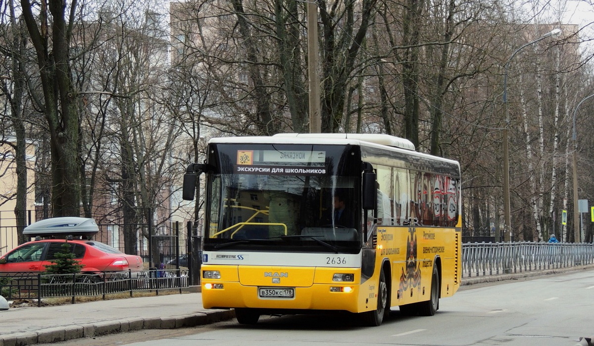 Sankt Petersburg, MAN A72 Lion's Classic SÜ283 Nr. 2636