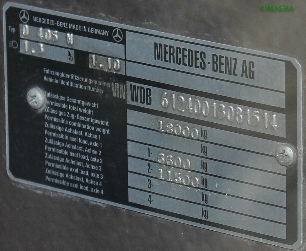 Бавария, Mercedes-Benz O405N2 № 137