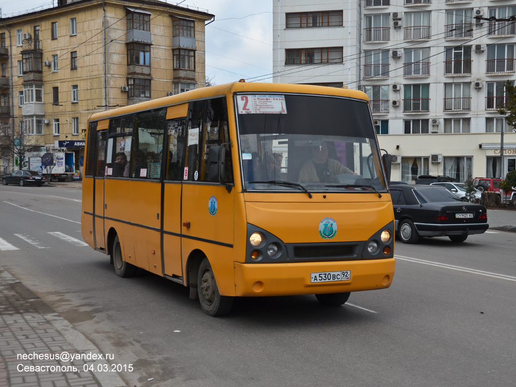 Севастополь, I-VAN A07A-22 № А 530 ВС 92