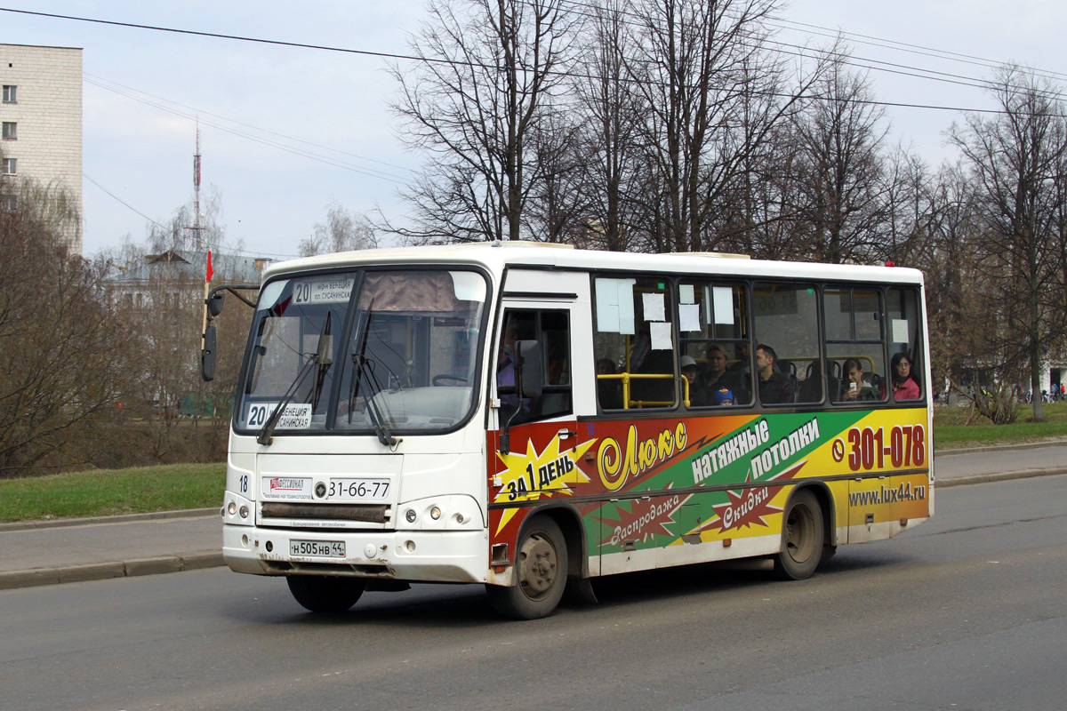 Костромская область, ПАЗ-320402-03 № 18