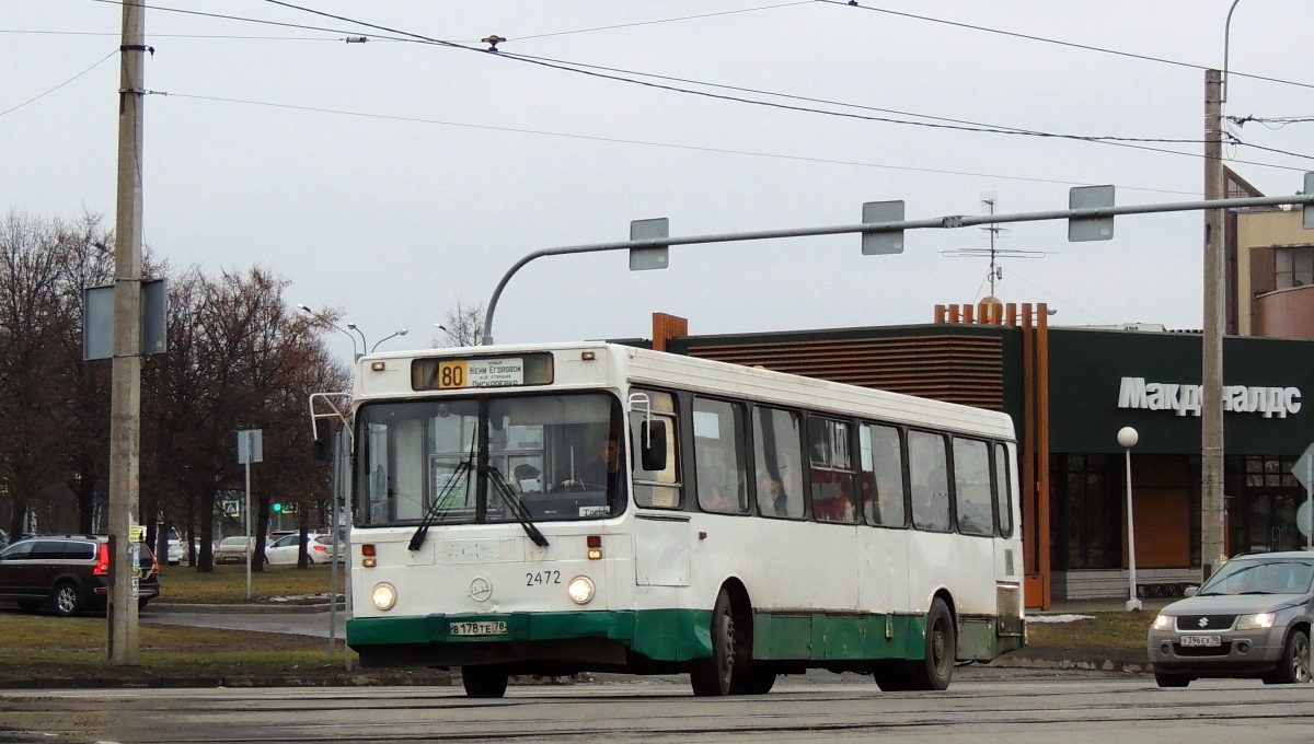 Санкт-Петербург, ЛиАЗ-5256.25 № 2472