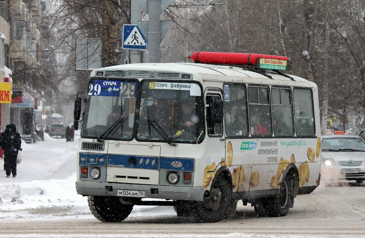 Томская область, ПАЗ-32054 № М 504 АМ 70