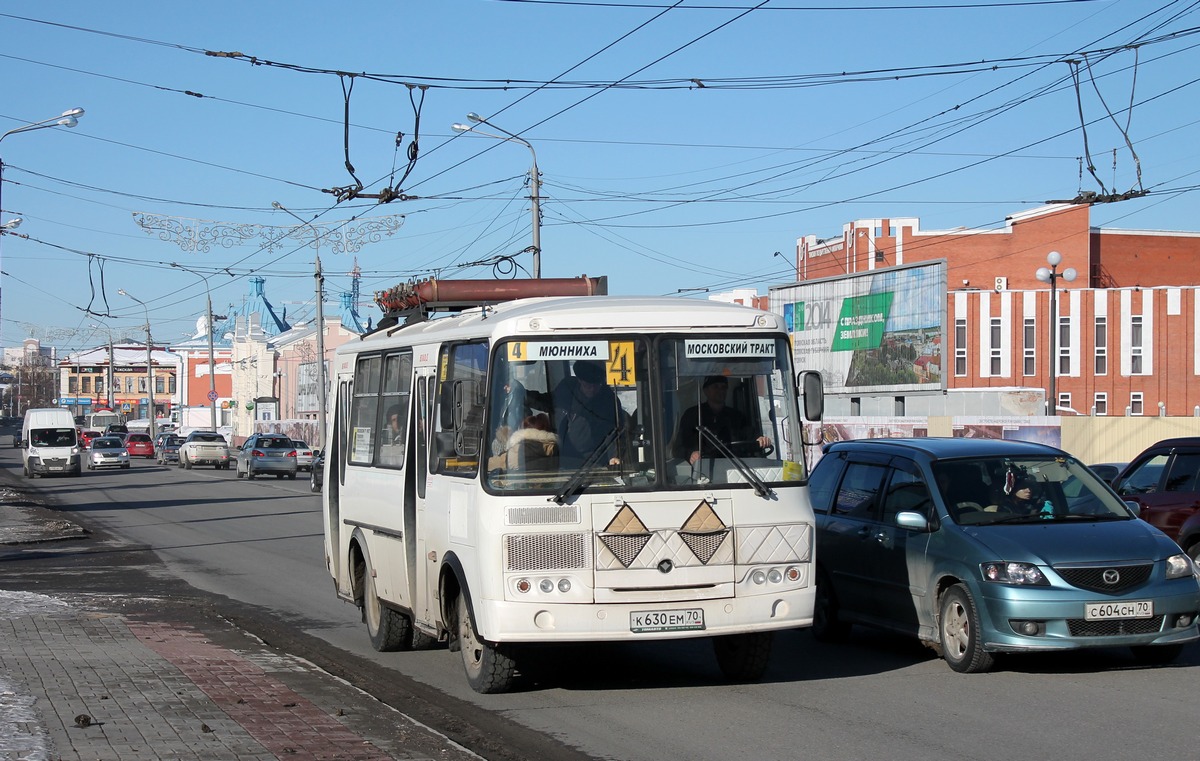 Томская область, ПАЗ-32054 № К 630 ЕМ 70