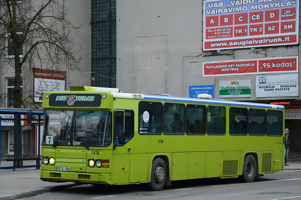 Литва, Scania CN113CLB № 1418