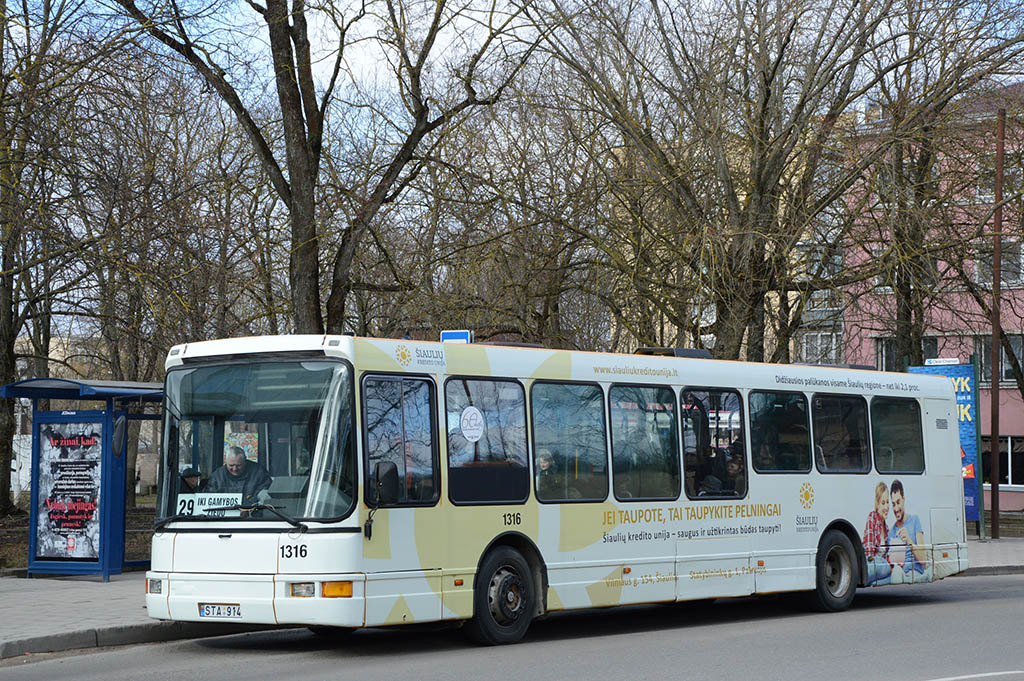 Литва, DAB Citybus 15-1200C № 1316