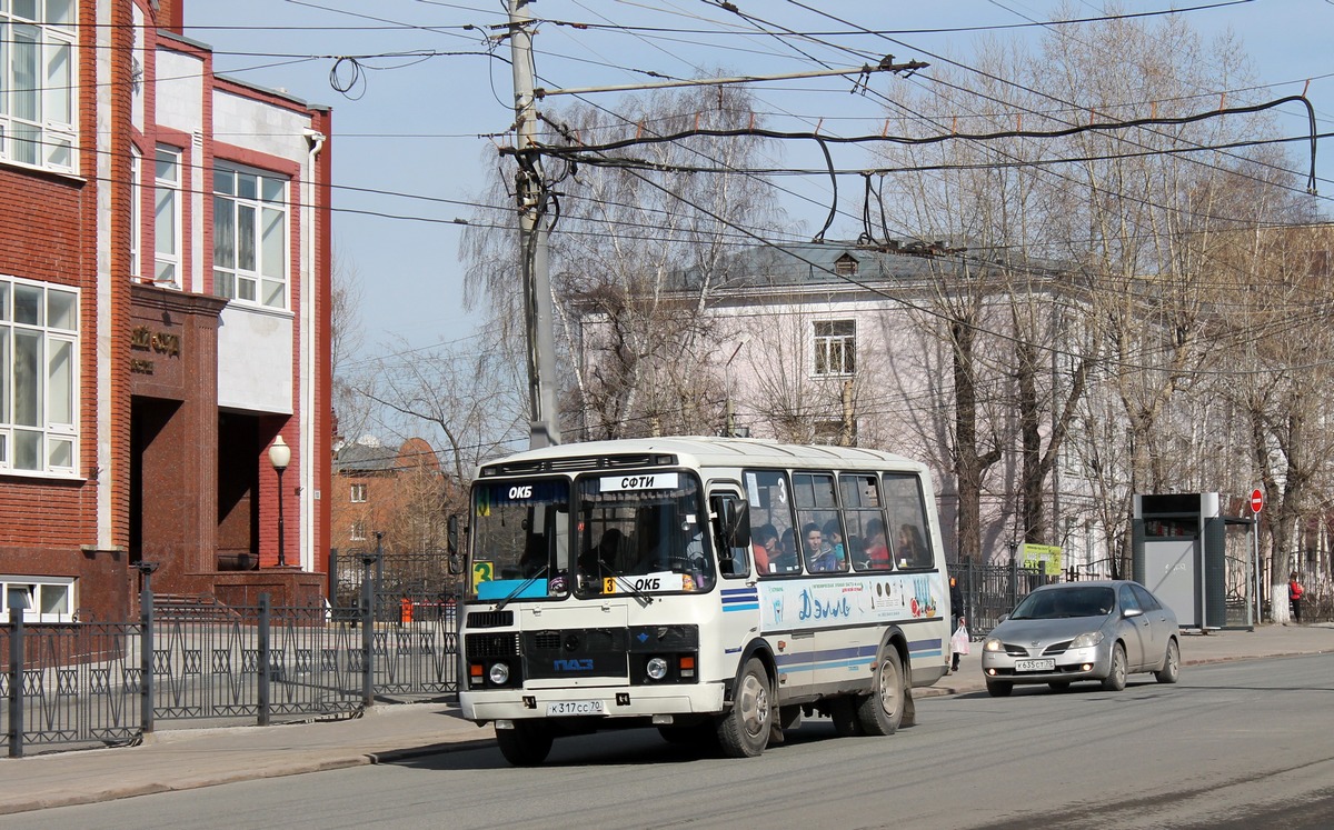 Томская область, ПАЗ-32054 № К 317 СС 70