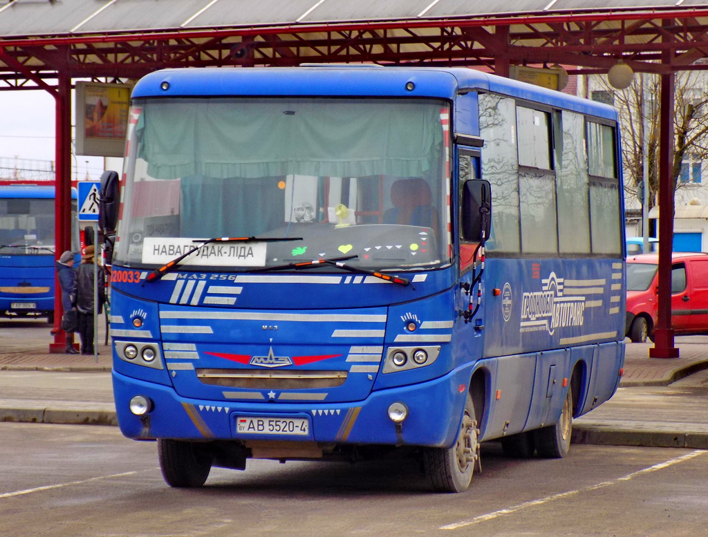 Гродненская область, МАЗ-256.270 № 020037