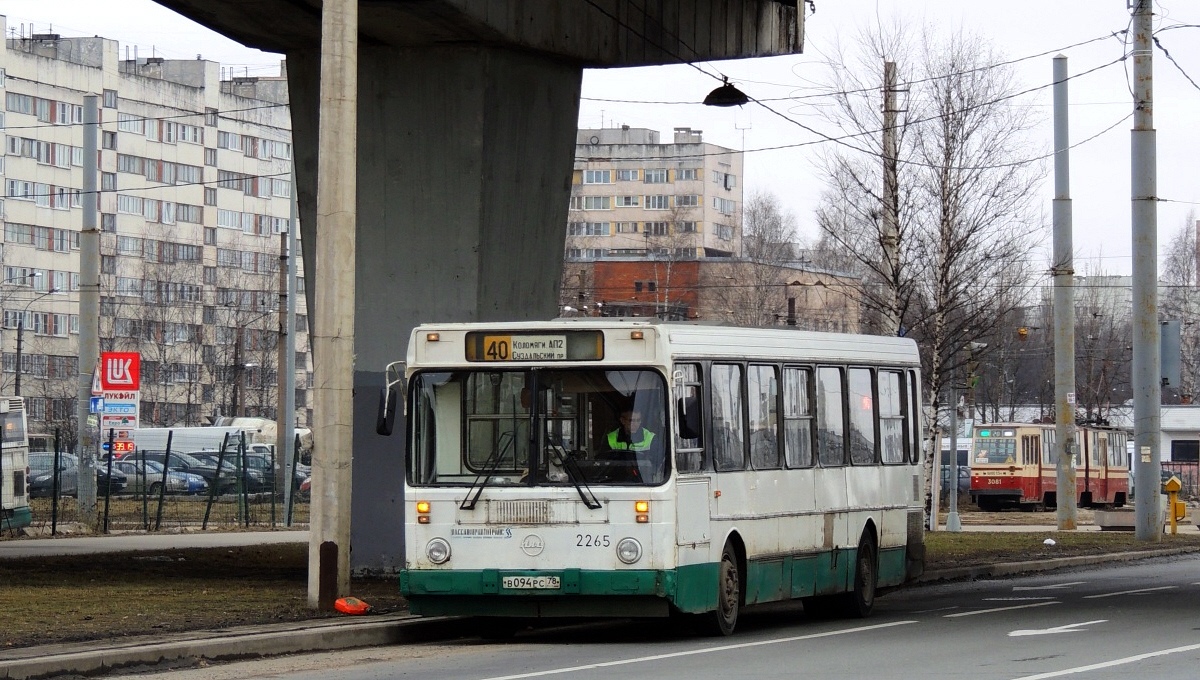 Санкт-Петербург, ЛиАЗ-5256.25 № 2265