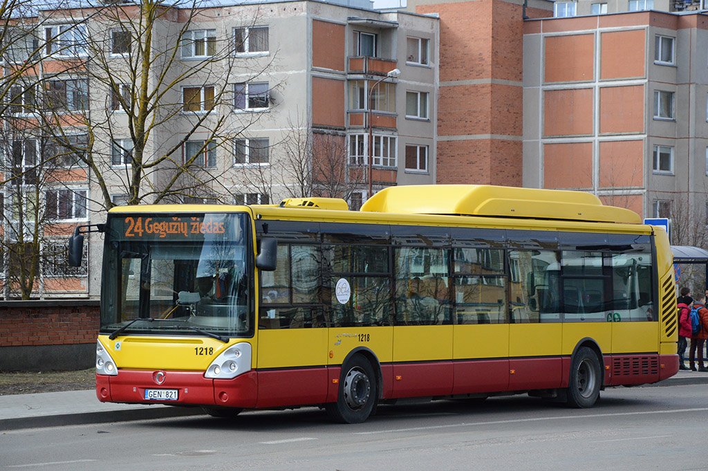 Литва, Irisbus Citelis 12M CNG № 1218