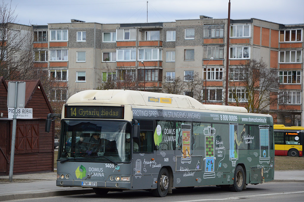 Литва, Volvo 7000Ü CNG № 1409