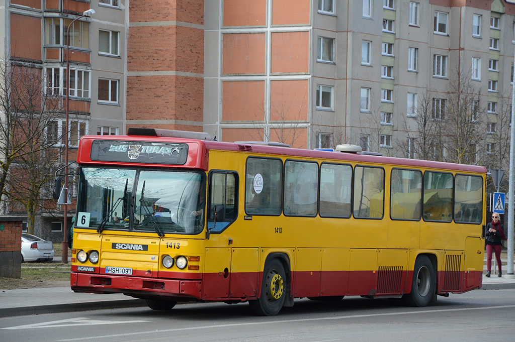 Литва, Scania CN113CLB № 1413