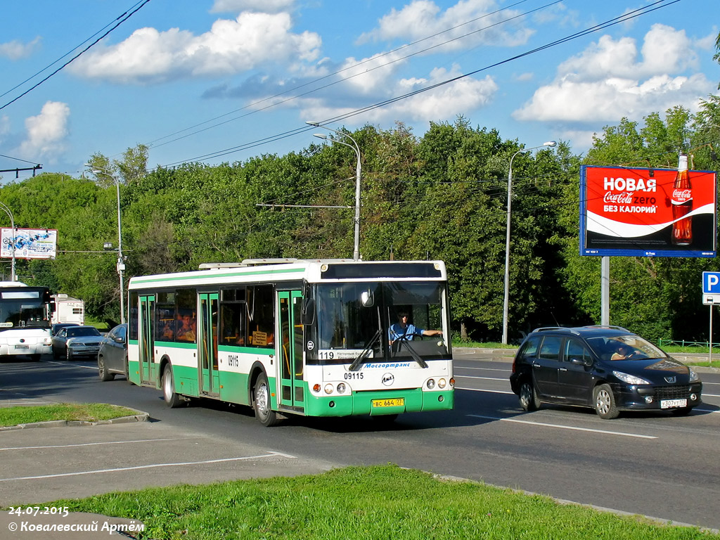 Москва, ЛиАЗ-5292.20 № 09115