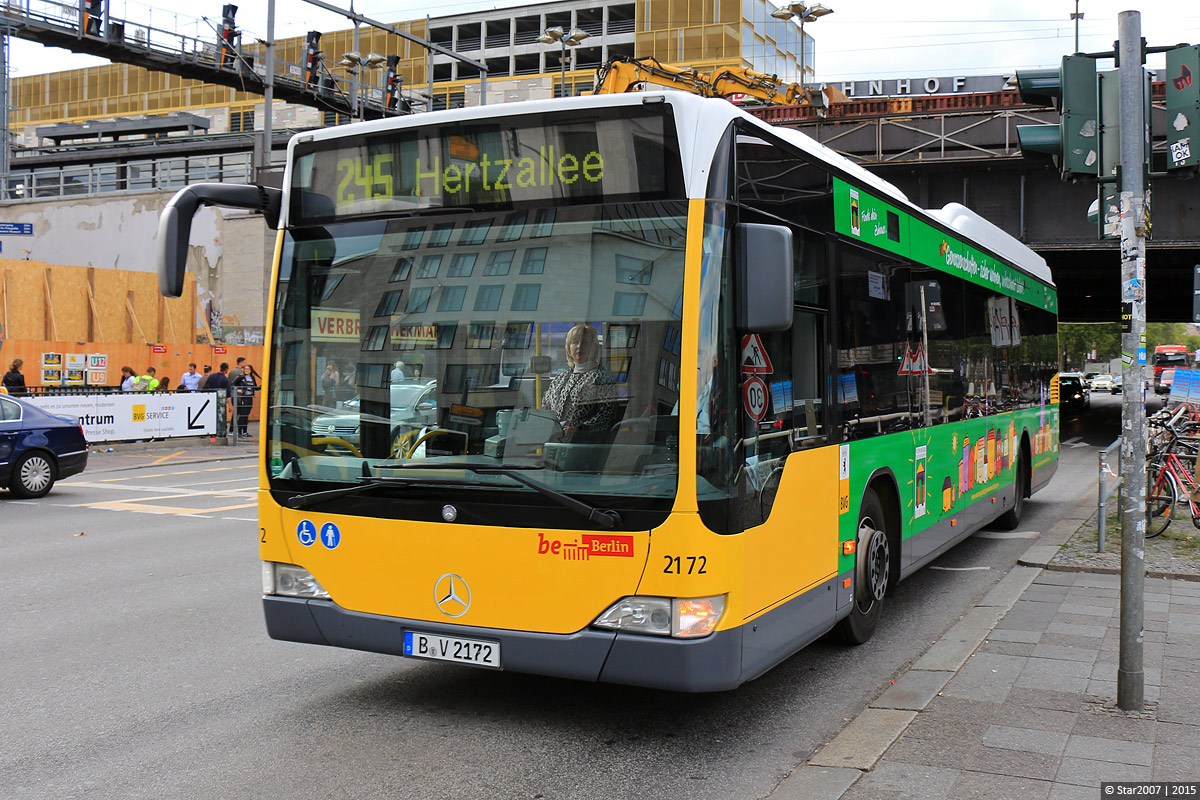 Берлин, Mercedes-Benz O530LE Citaro facelift LE № 2172