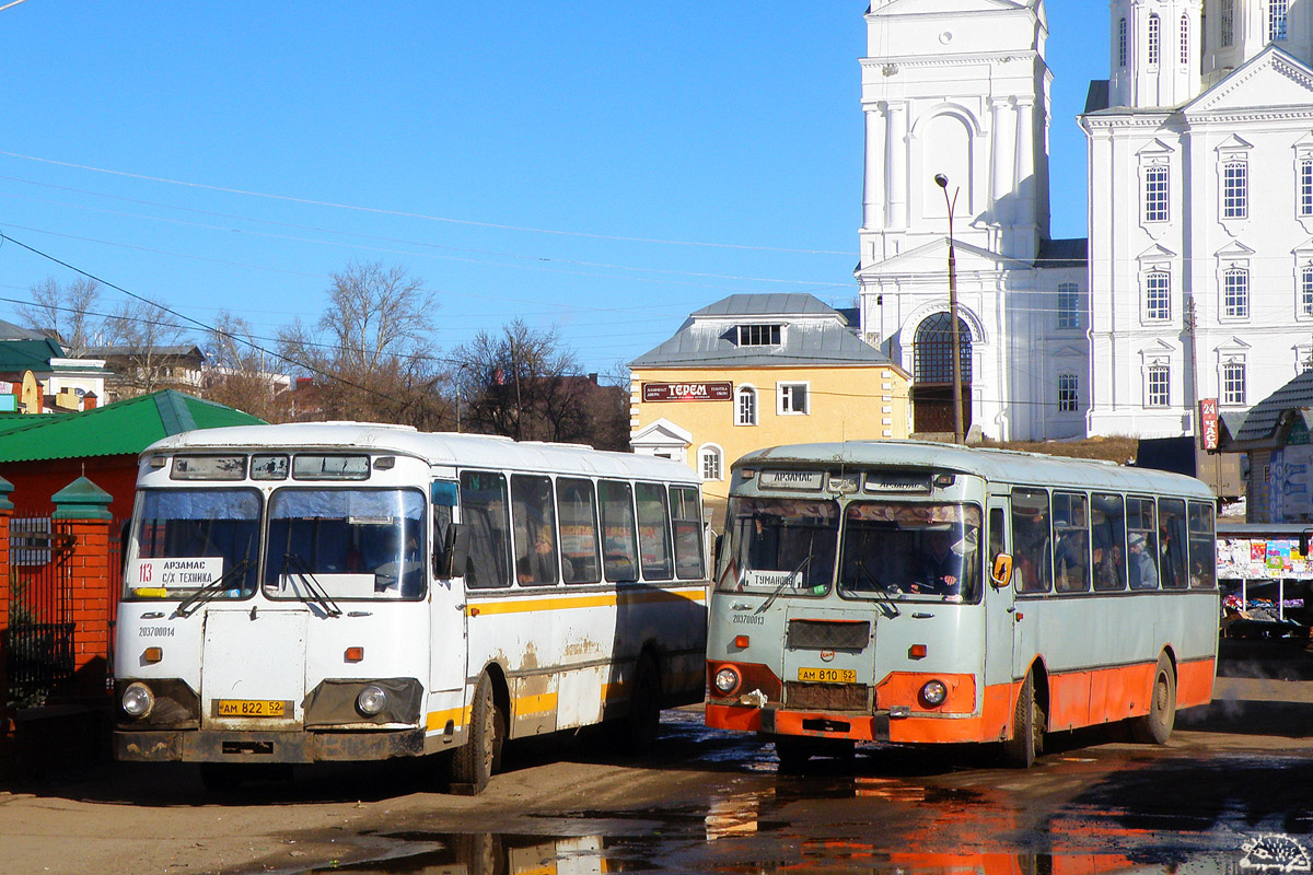 Нижегородская область, ЛиАЗ-677М № АМ 810 52