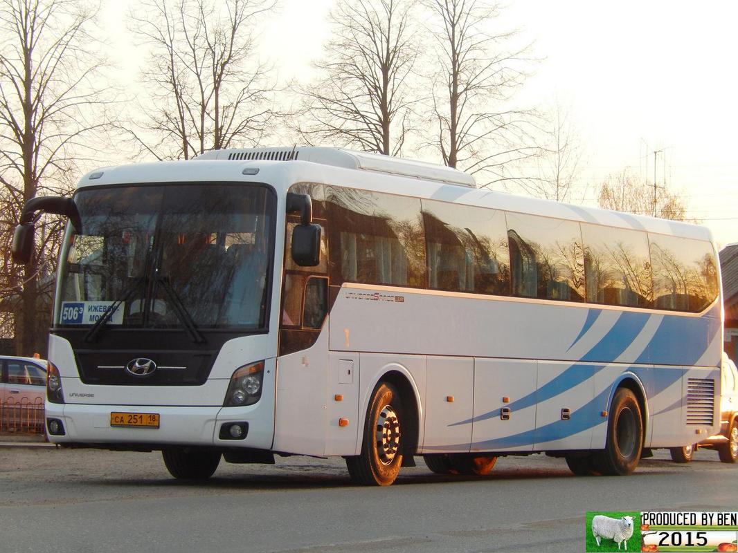 Удмуртия, Hyundai Universe Space Luxury № СА 251 18