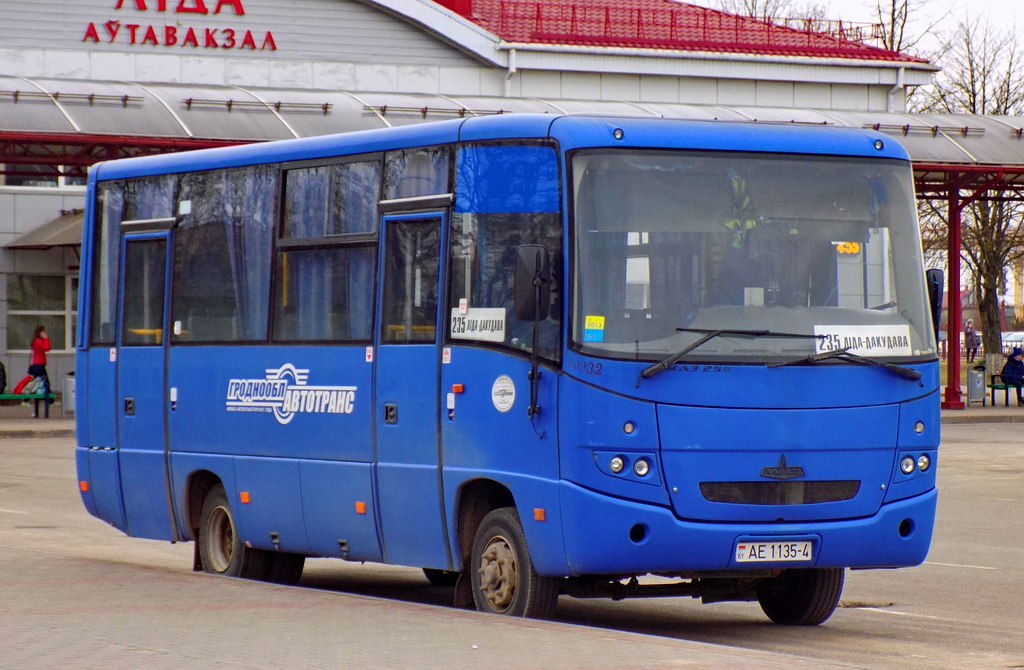 Гродненская область, МАЗ-256.270 № 010392