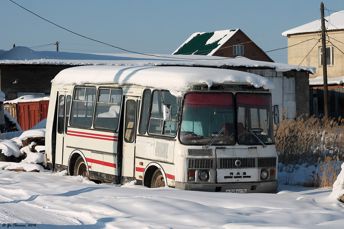 Саха (Якутия), ПАЗ-32051-110 № В 148 КС 14