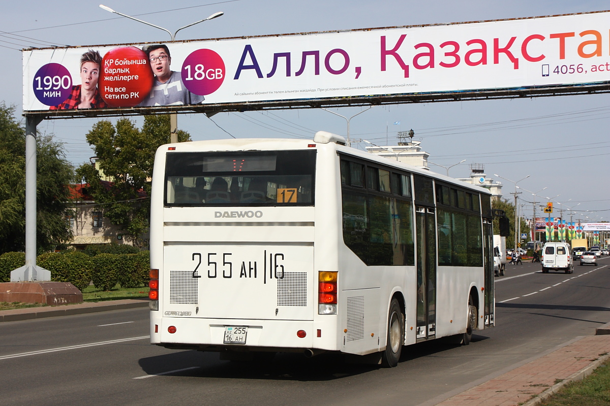 Восточно-Казахстанская область, Guilin Daewoo GDW6120HG (СемАЗ) № 255 AH 16